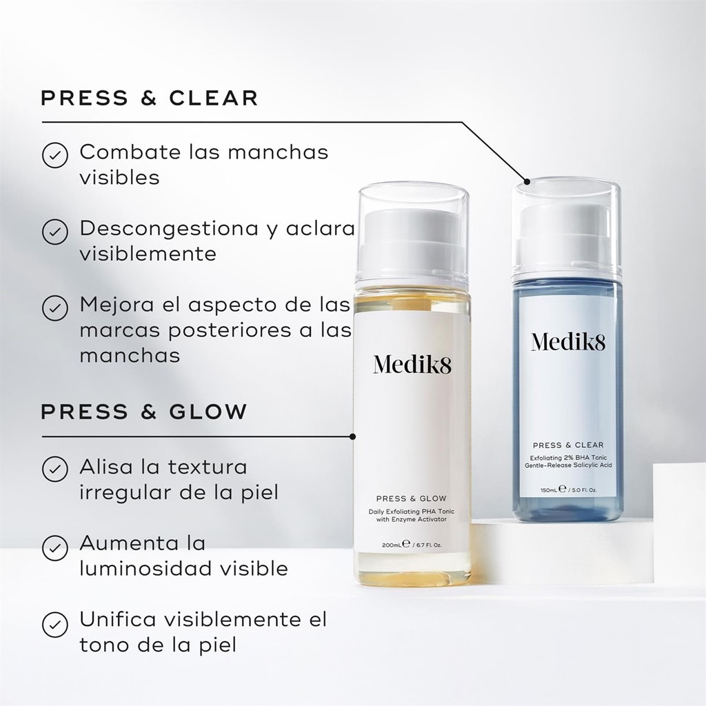 Foto 3 PRESS Y GLOW (MEDIK8)